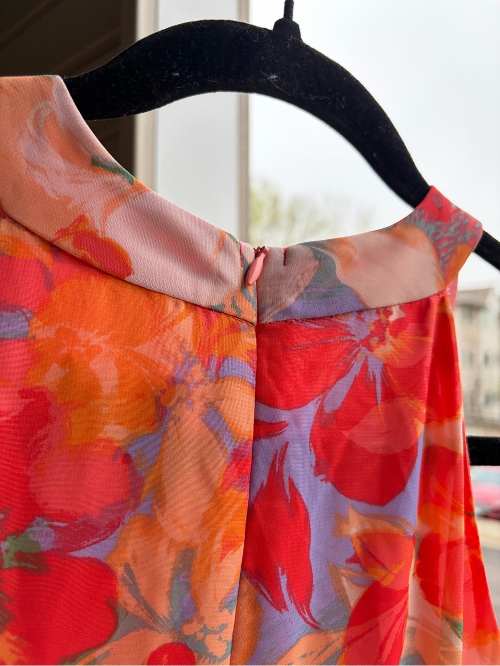 ๐๐VinceCamuto Floral Wide Leg Jumpsuit Waist Maxi Romper Size 6 Summer Vacation - Picture 9 of 17